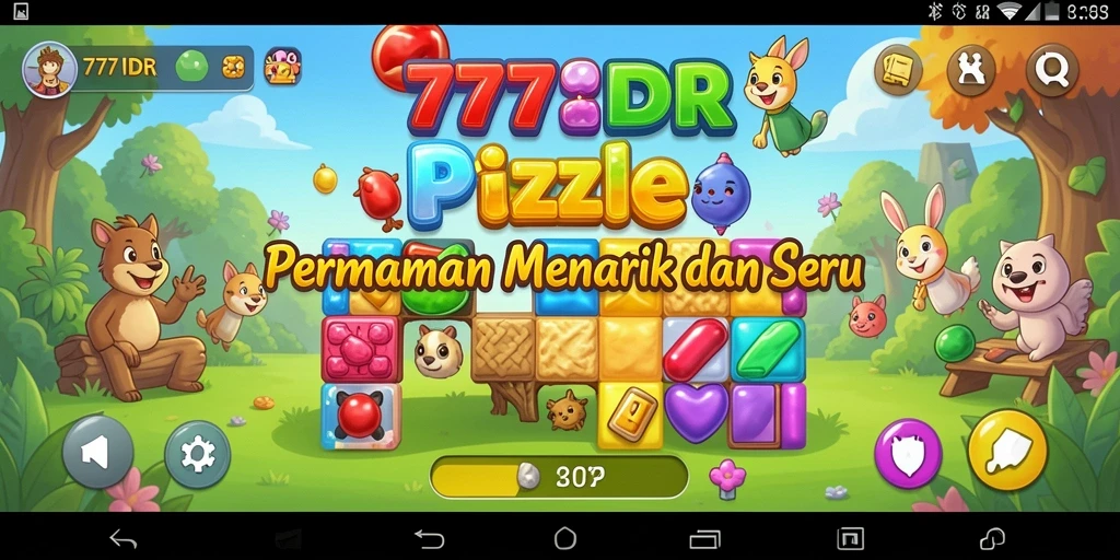Screenshot utama <strong>777IDR</strong> menampilkan gameplay Puzzle yang seru dan menantang.
