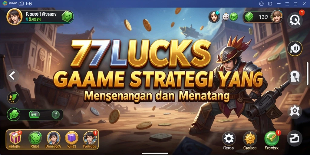Gameplay SLG yang menantang dan seru di 77LUCKS.