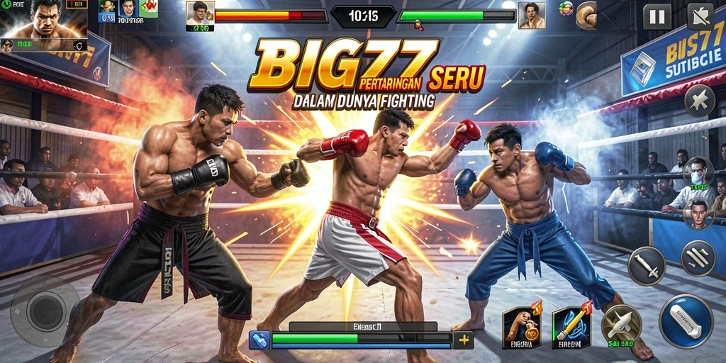 Tampak permainan BIG77 yang mendebarkan dengan pertarungan mendebarkan.