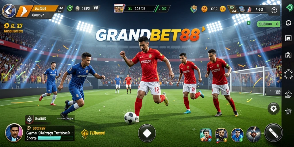 Tampilan gameplay seru di GRANDBET88 dengan grafik menarik.