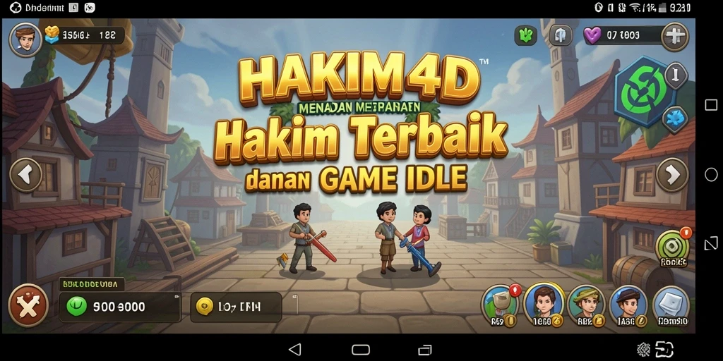 Screenshot gameplay HAKIM4D yang menunjukkan pengambilan keputusan sebagai hakim.