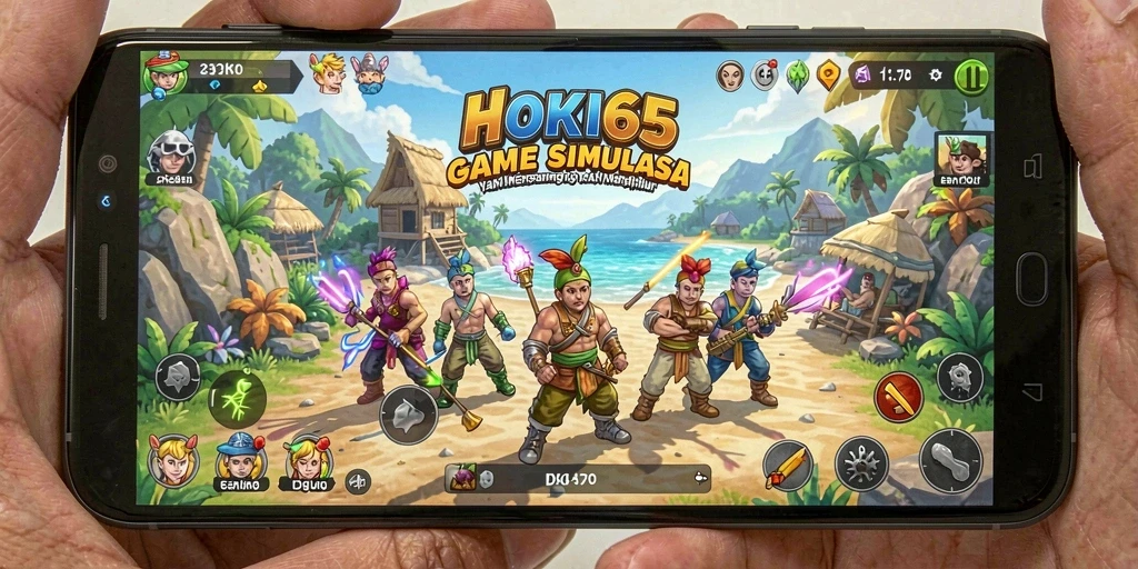 Screenshot gameplay HOKI65 yang memukau dan interaktif.