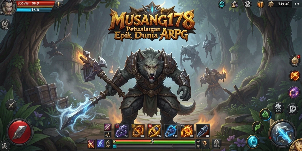 Screenshot menunjukkan aksi pertempuran seru di MUSANG178.