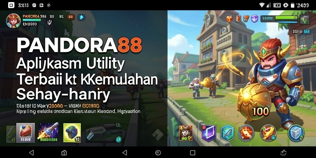 Tampilan antarmuka PANDORA88 yang sederhana dan mudah dipahami.