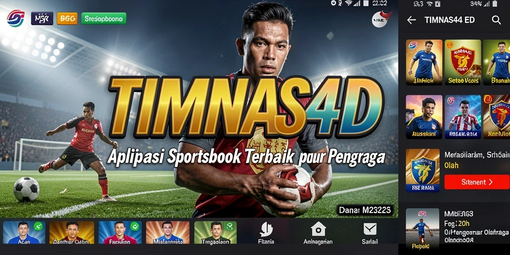 Tampilan utama <strong>TIMNAS4D</strong> dengan berbagai opsi taruhan olahraga.