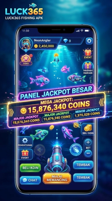 Menu pencarian aplikasi di luck365 yang mudah digunakan.